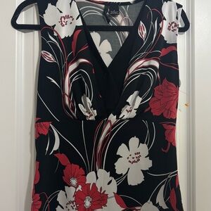Floral Y2K Sleeveless Top